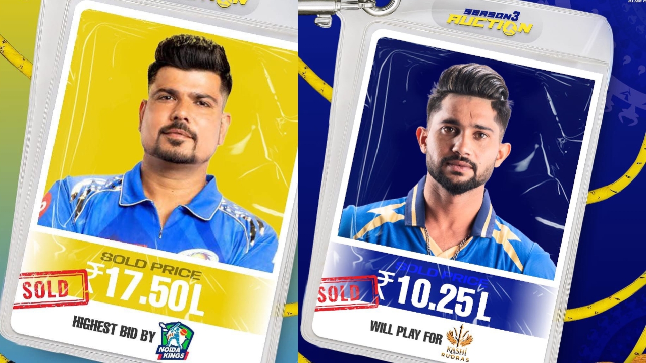 UP T20 League 2025:Record Bid in Season 3 Auction, New Platform for Players