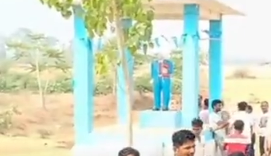 Ambedkar Statue Vandalized in Mirzapur; Locals Outraged, Police Investigation Underway