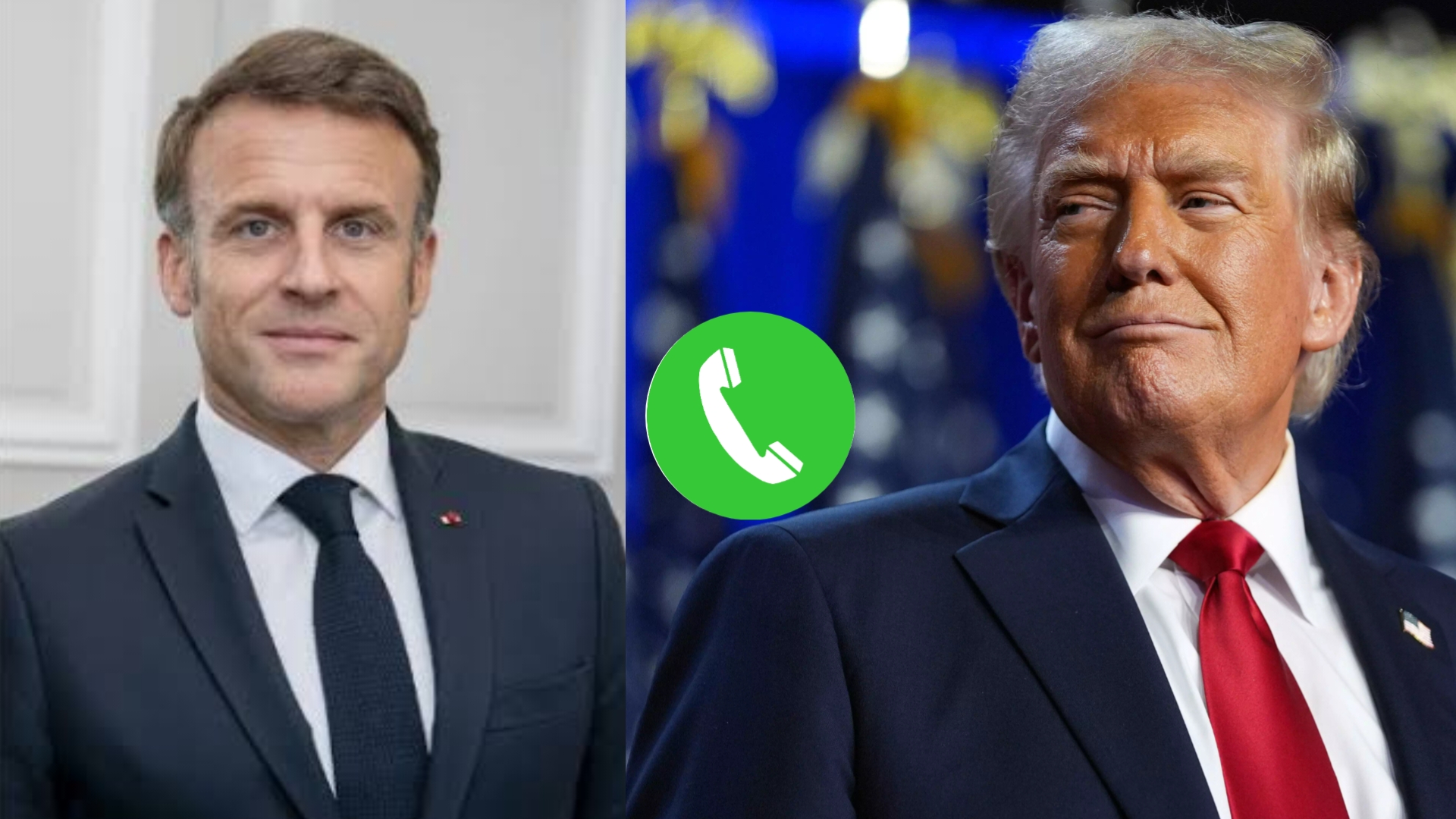President Macron calls Trump on the streets of New York, police provide relief