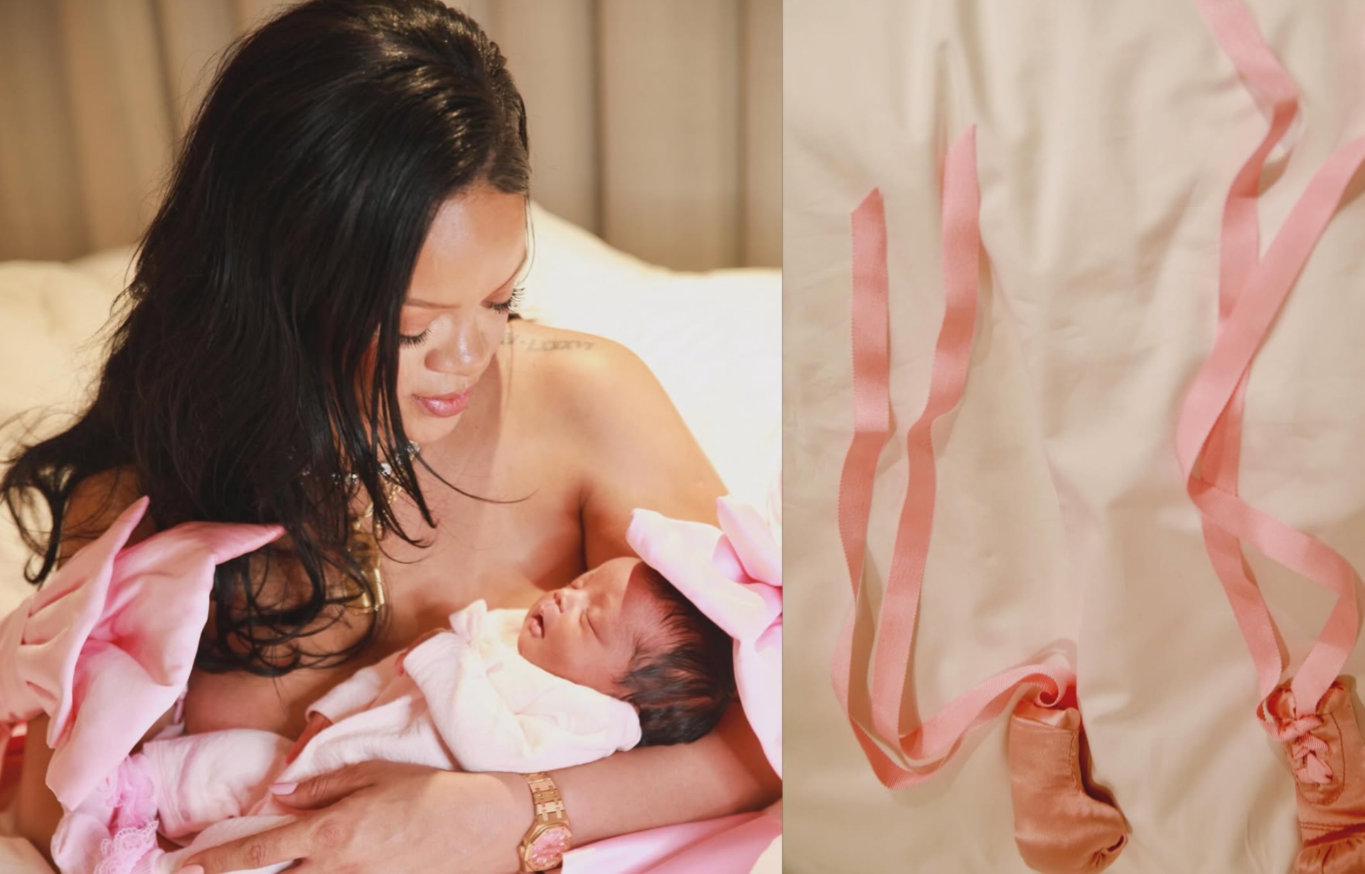 Rihanna shares the news of the birth of her third child, Rocky Irish Meyers
