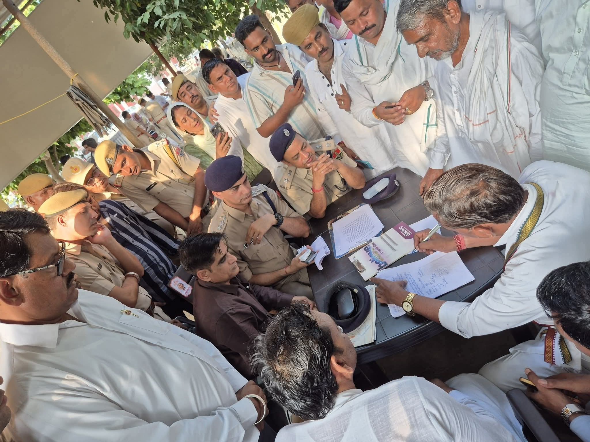 Dausa: Consensus reached in the case of SI Rajendra Saini’s death, protest ends after 55 hours