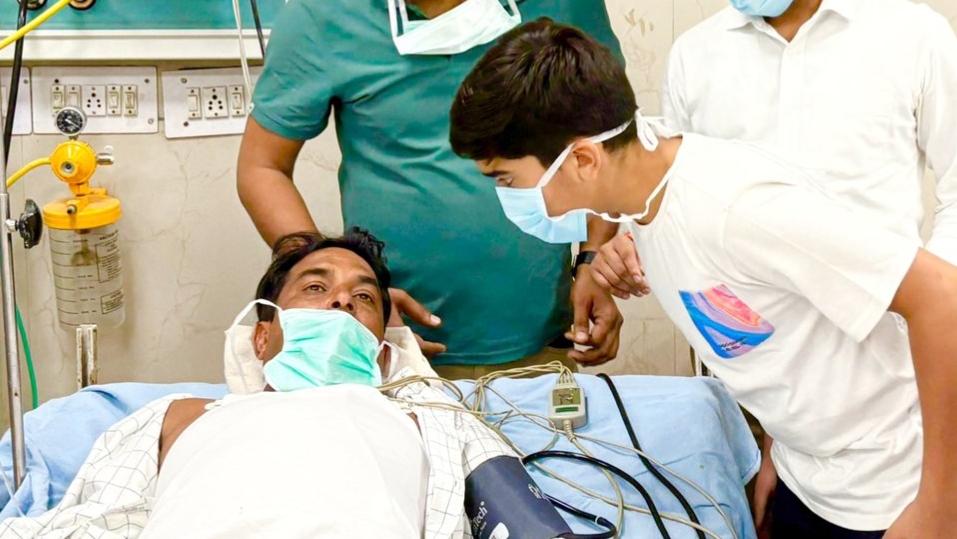 Naresh Meena Forcibly Hospitalized Amid Hunger Strike Over Jhalawar School Tragedy