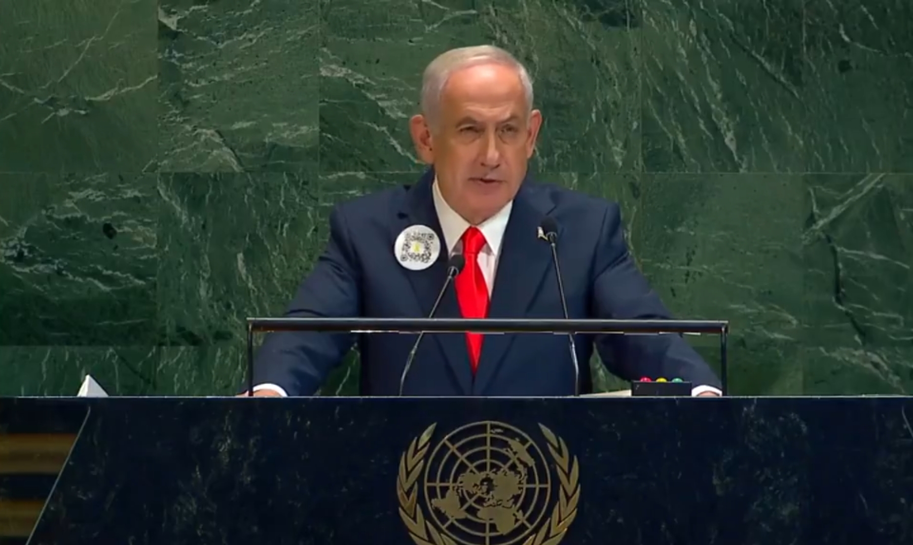 Netanyahu’s major announcement from the UN platform: The fight against Hamas in Gaza must end