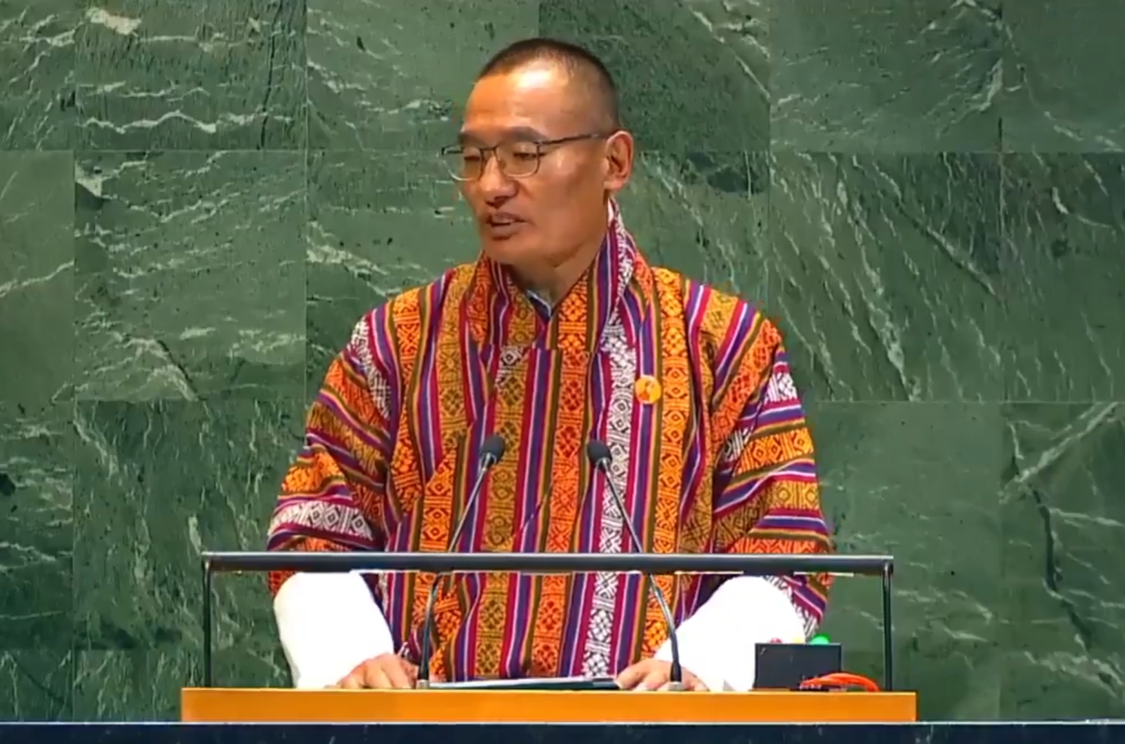 Bhutan raised the demand for reform of the United Nations Security Council, recommended making India and Japan permanent members.