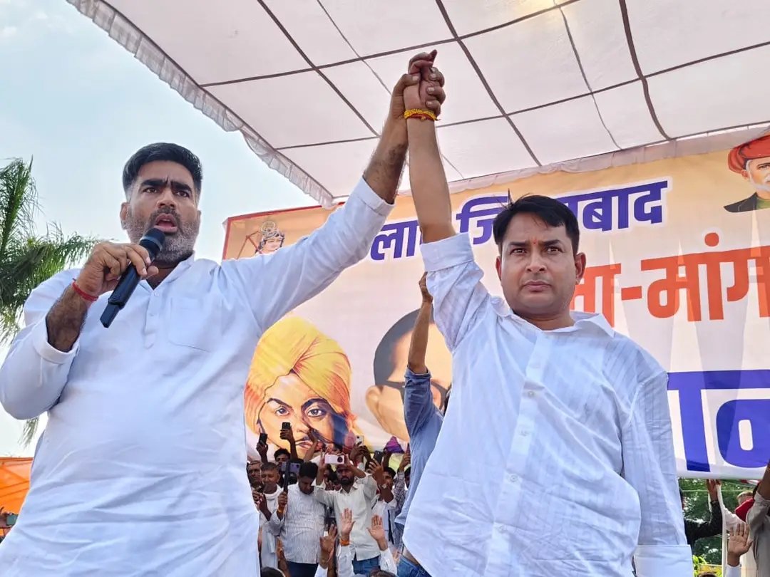 Naresh Meena files nomination as independent candidate for Anta-Mangrol assembly by-election