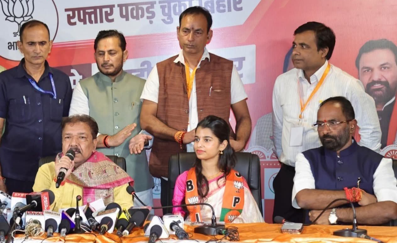Maithili Thakur joins Bharatiya Janata Party, likely to contest assembly elections