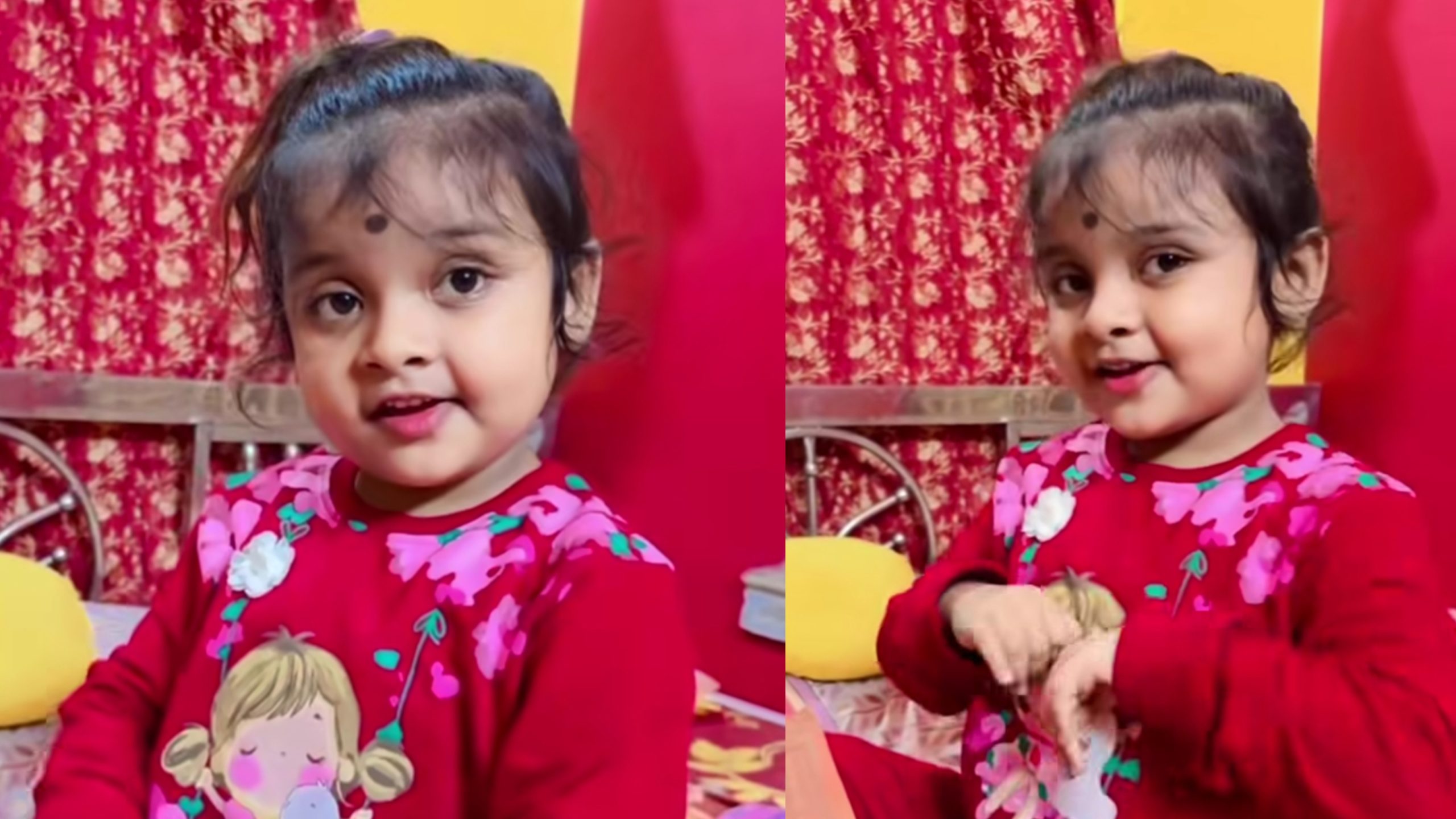 A little girl’s Bhojpuri song hits 7.7 million views on Instagram