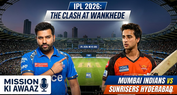 Mumbai Indians vs Sunrisers Hyderabad IPL 2026 Match
