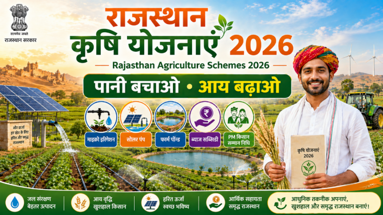 Rajasthan Agriculture Schemes 2026