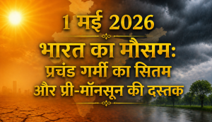 India Weather May 1 2026