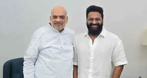 Rishab Shetty meets Amit Shah