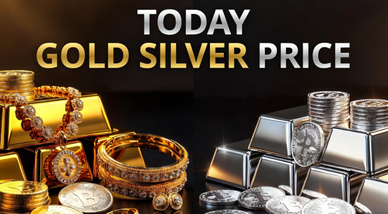 TODAY GOLD SILVER PRICE