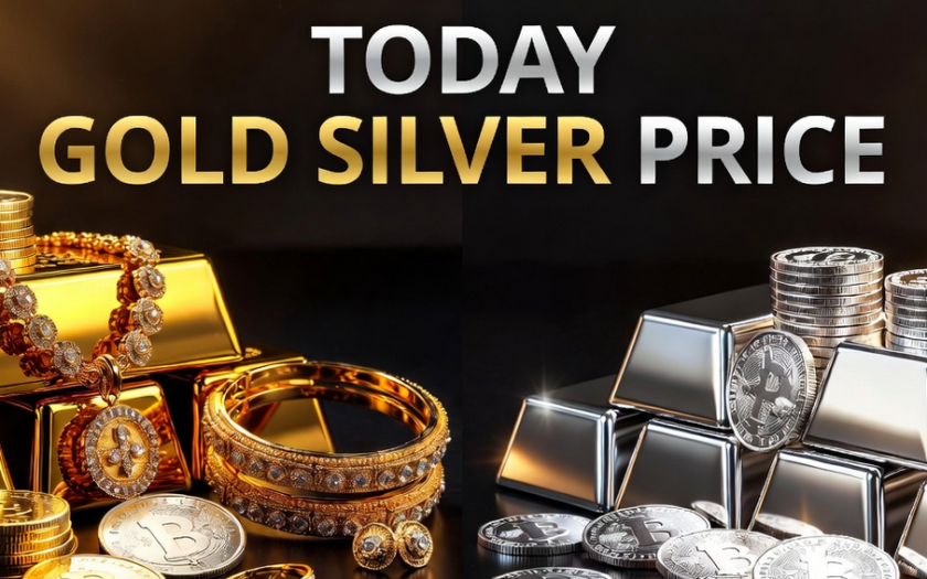 TODAY GOLD SILVER PRICE