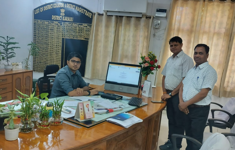Karauli District Collector Akshay Godara