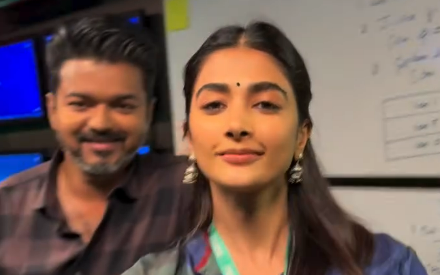 Pooja Hegde Vijay Video