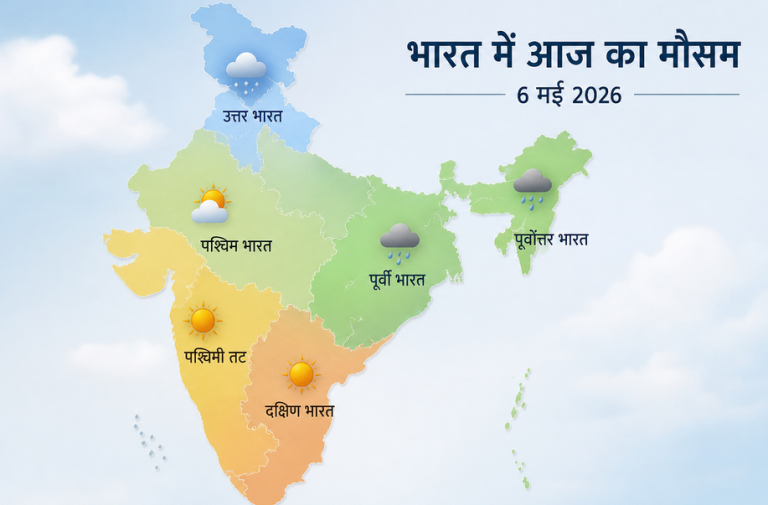 aaj ka mausam
