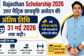 Rajasthan Scholarship 2026