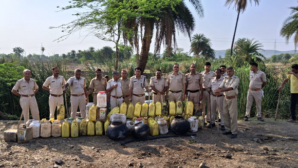Illegal Liquor Seized Jodhpur