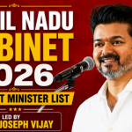 tamilnadu ministers list 2026