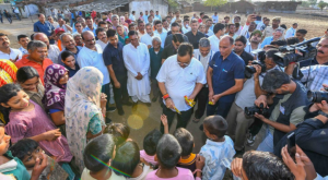 Rajasthan CM Bhajan Lal Sharma visited Churada village in Banswara