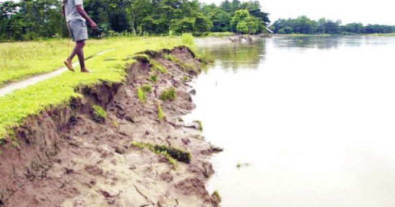 Left to the River: Majuli Villagers Protest Continuous Erosion