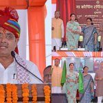 Railway Minister Ashwini Vaishnaw and CM Bhajanlal Sharma