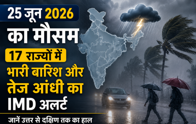 June 25 2026 Weather Forecast