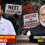 NEET paper leak controversy