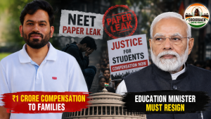NEET paper leak controversy