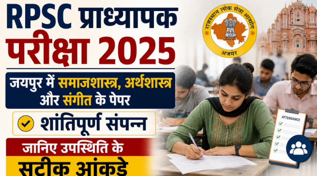 School Lecturer Exam Rajasthan