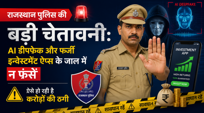 Rajasthan Police Issues High Alert: Beware of AI Deepfakes and Fake Investment Apps Draining Millions